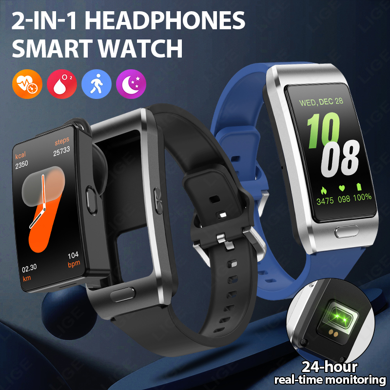 Wireless Earbuds Tws - Новые умные часы LIGE с наушниками